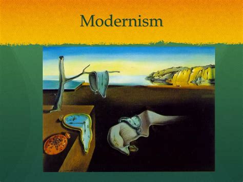 modernism litteratur exempel